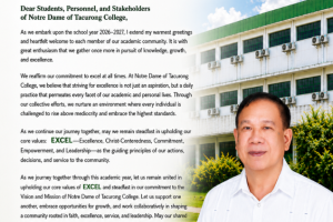 WELCOME MESSAGE (3)